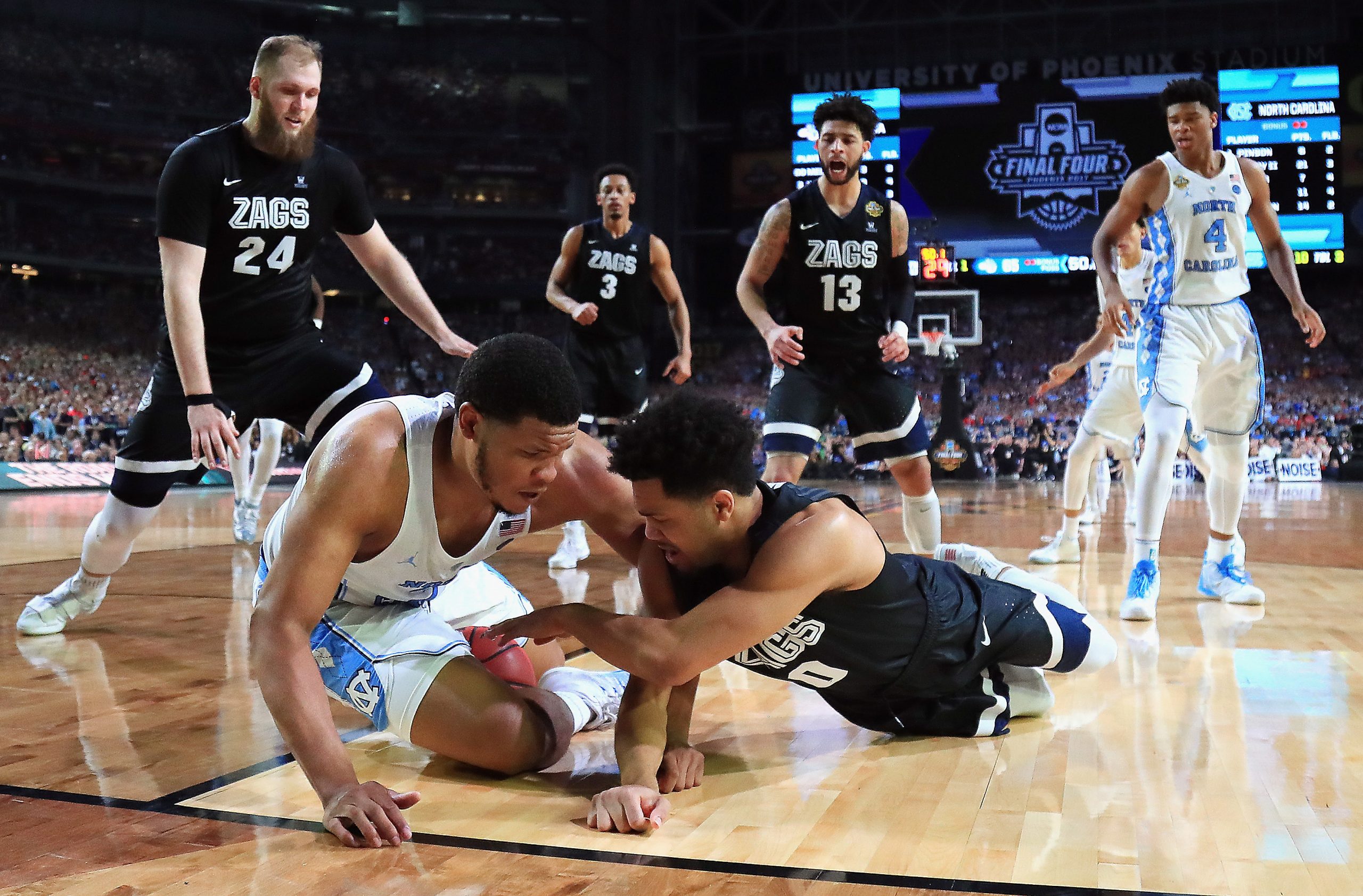 Gonzaga v North Carolina