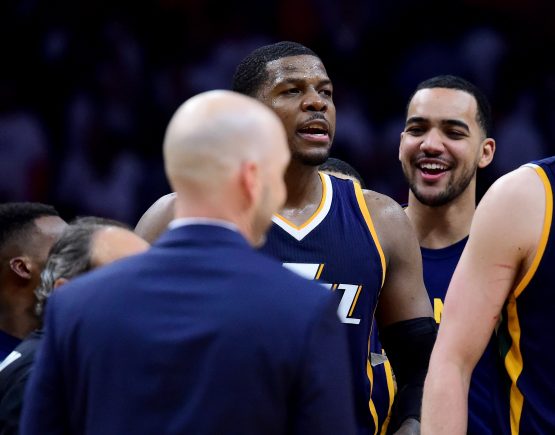 Utah Jazz v Los Angeles Clippers - Game One