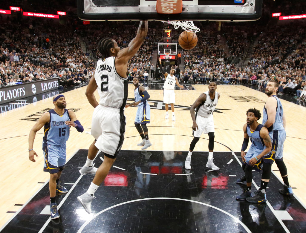 Memphis Grizzlies v San Antonio Spurs - Game Two