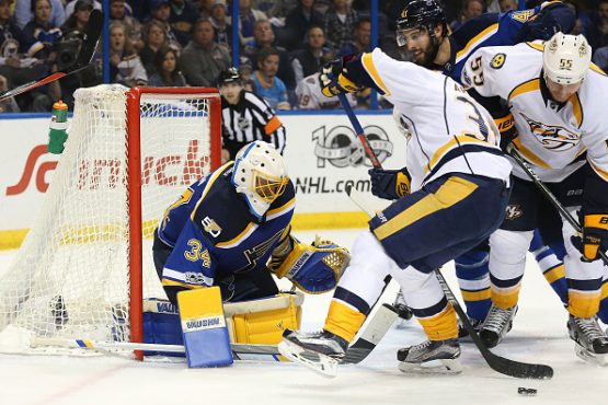 Nashville Predators v St Louis Blues - Game One