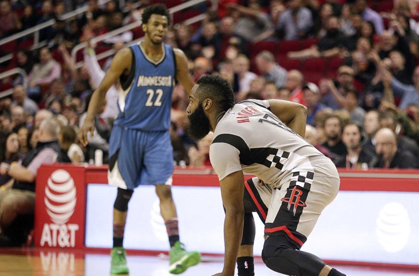 NBA: Minnesota Timberwolves at Houston Rockets