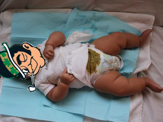 Celtics Diaper