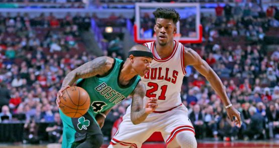 NBA: Boston Celtics at Chicago Bulls