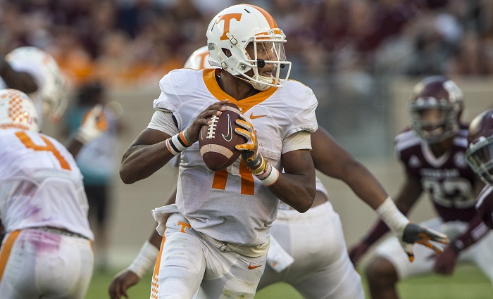 NCAA Football: Tennessee at Texas A&M