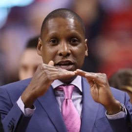 Cleveland Cavaliers v Toronto Raptors - Game Three