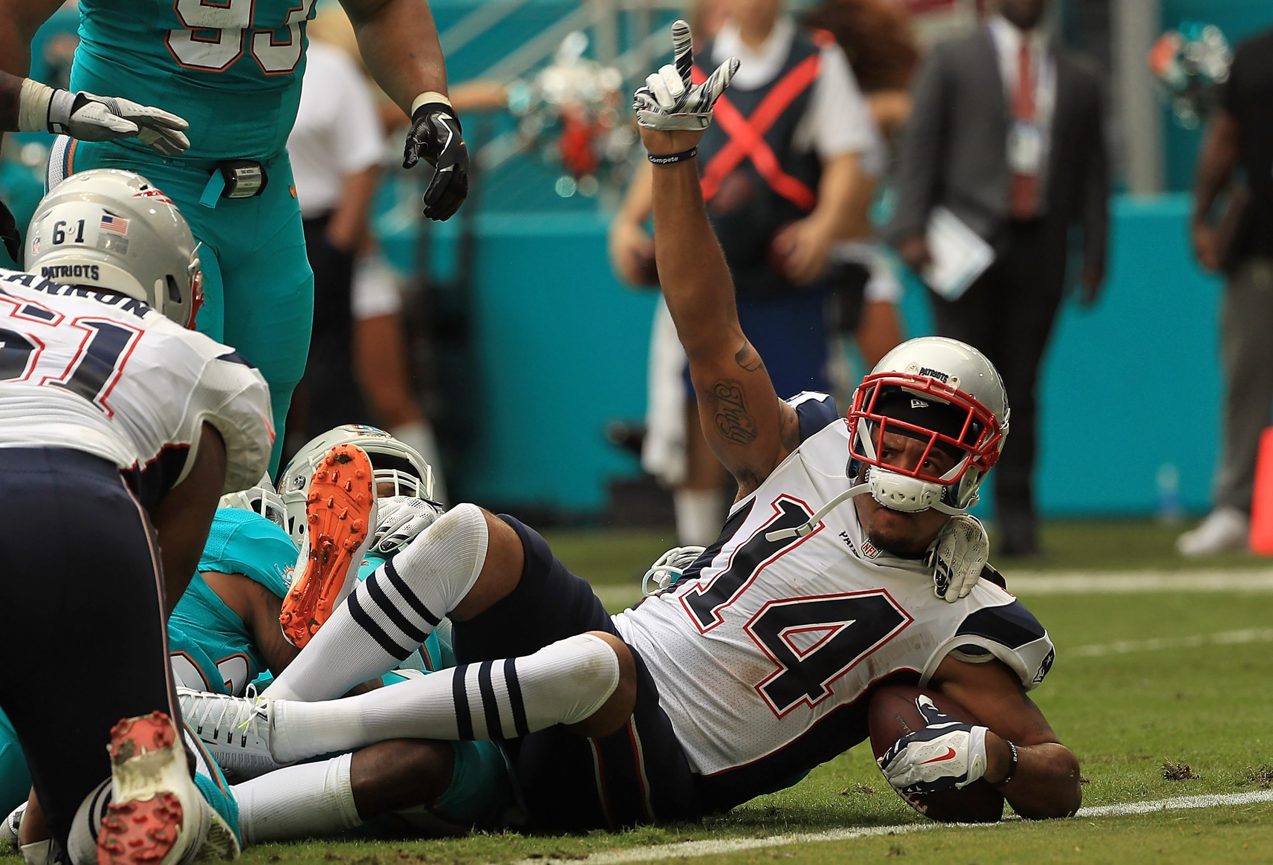 New England Patriots v Miami Dolphins