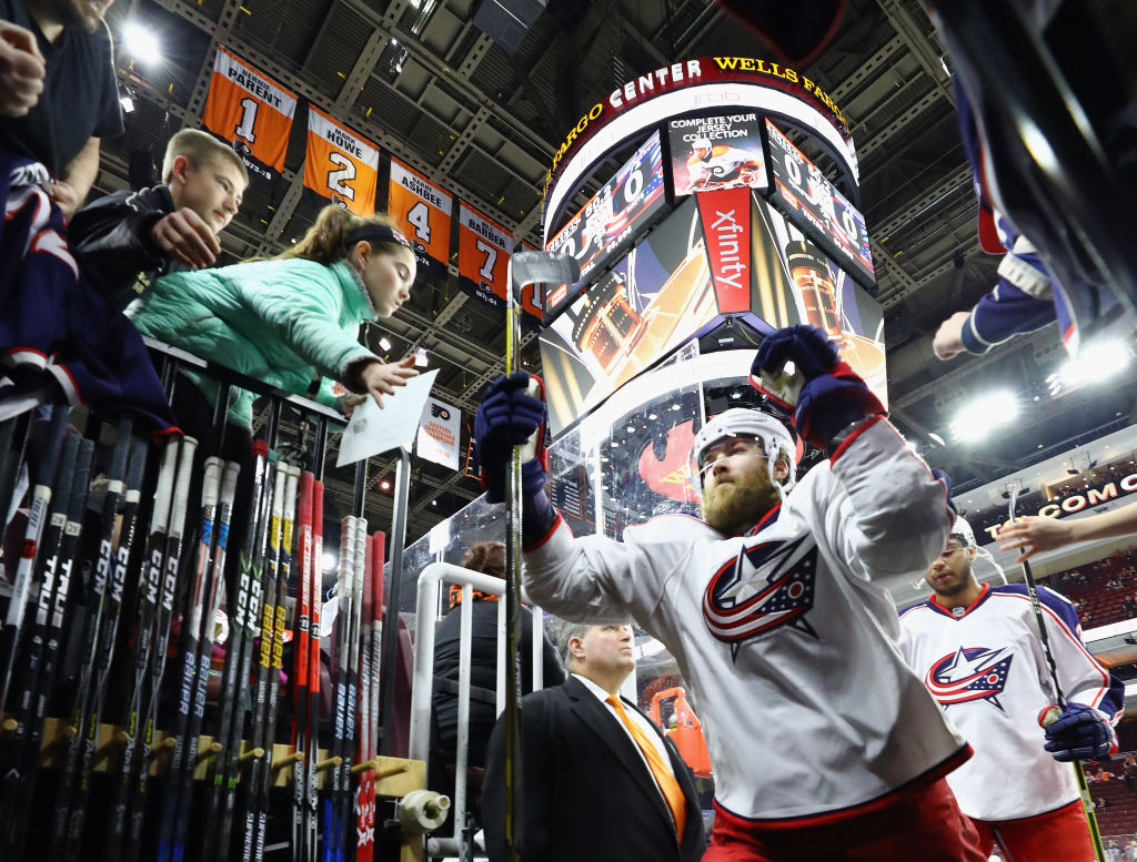 Columbus Blue Jackets v Philadelphia Flyers