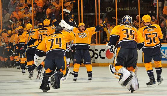 Chicago Blackhawks v Nashville Predators - Game Three