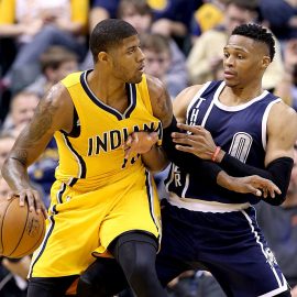 Oklahoma City Thunder v Indiana Pacers