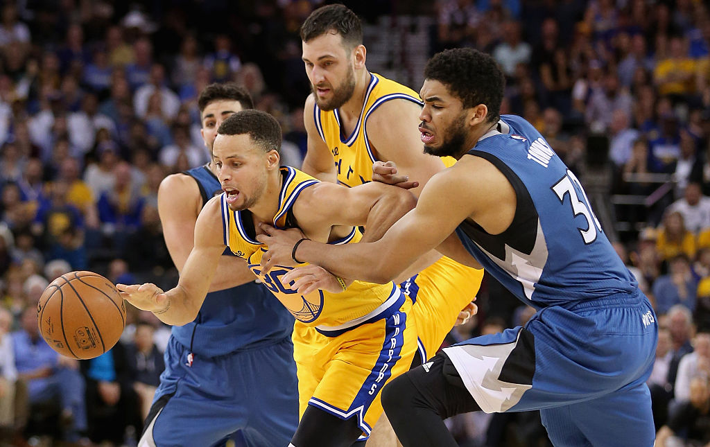 Minnesota Timberwolves v Golden State Warriors