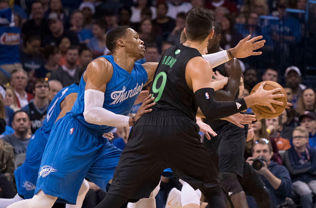 Minnesota Timberwolves v Oklahoma City Thunder