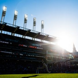 Oakland Athletics v Cleveland Indians