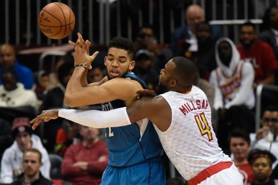 NBA: Minnesota Timberwolves at Atlanta Hawks