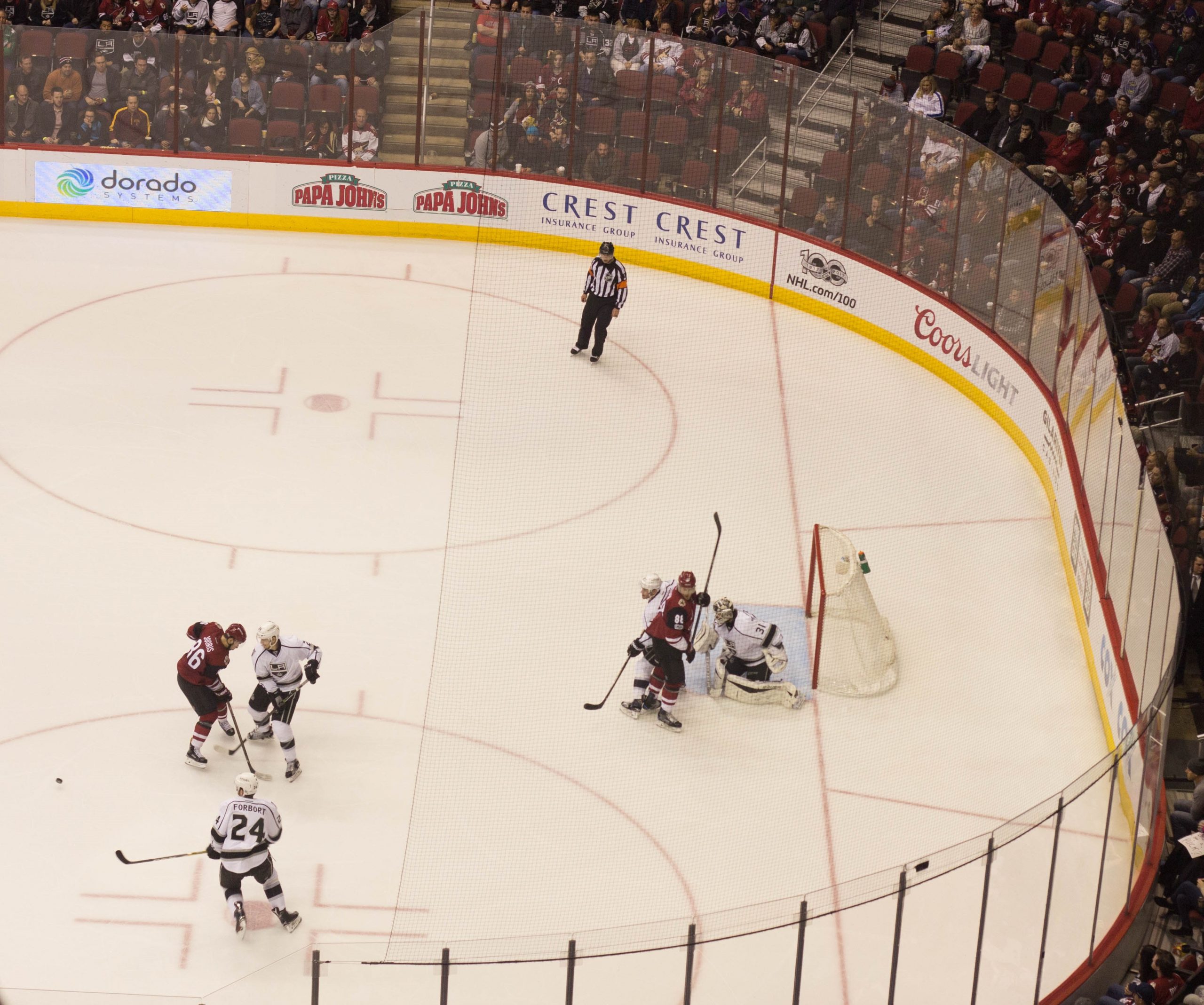 Kings at Coyotes 2017-12