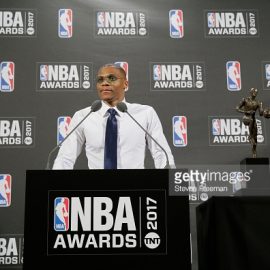 Westbrook wins MVP for West Coast