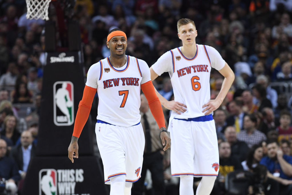 New York Knicks v Cleveland Cavaliers