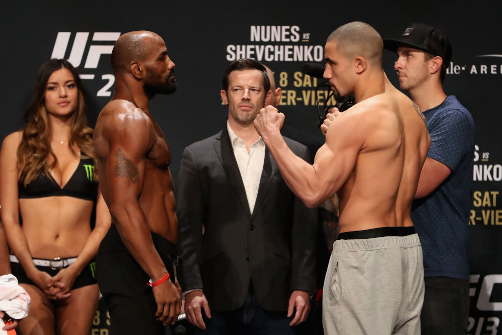 UFC 213: Weigh-ins