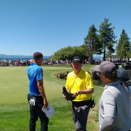 Steph getting ready to interview with NBC