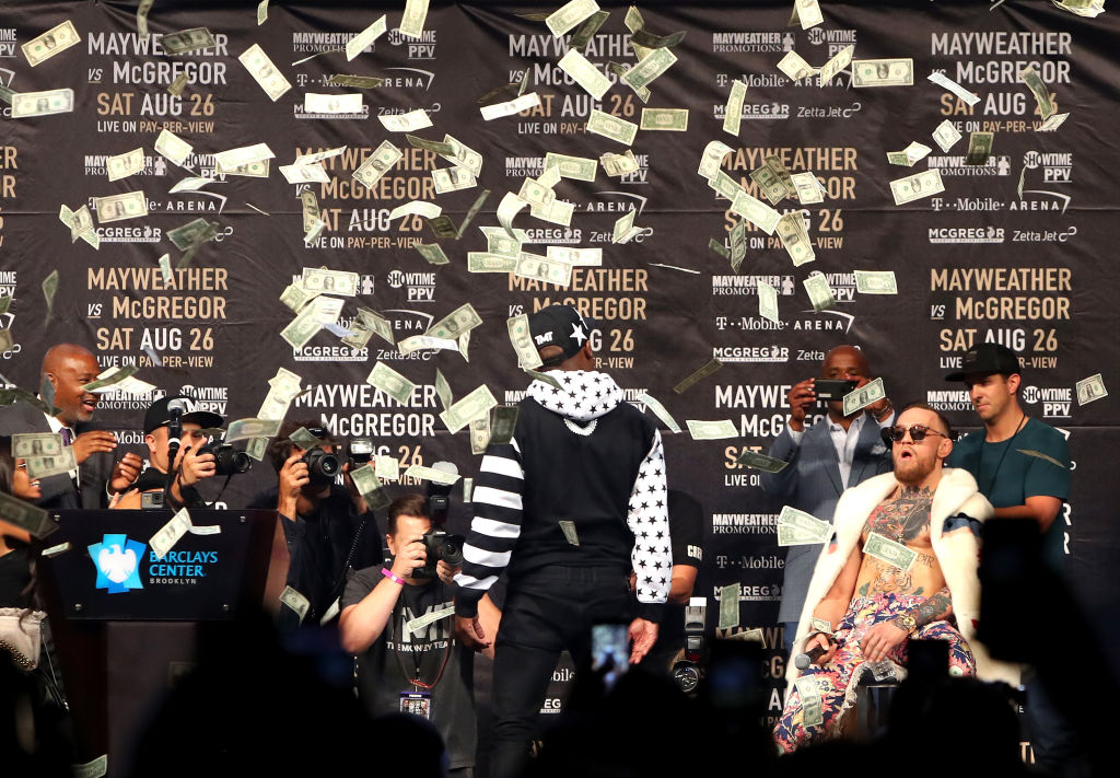 Floyd Mayweather Jr. v Conor McGregor World Press Tour - New York