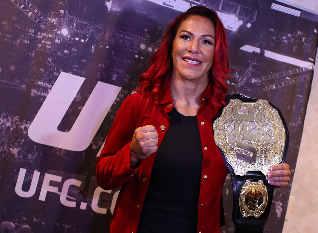 Media Day: Press Conference with UFC Featherweight Champion Cris Cyborg