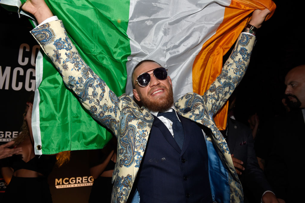 Conor McGregor After-Fight Party And Wynn Nightlife Residency Debut, Encore Beach Club At Night In Wynn Las Vegas