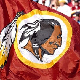Redskins flag