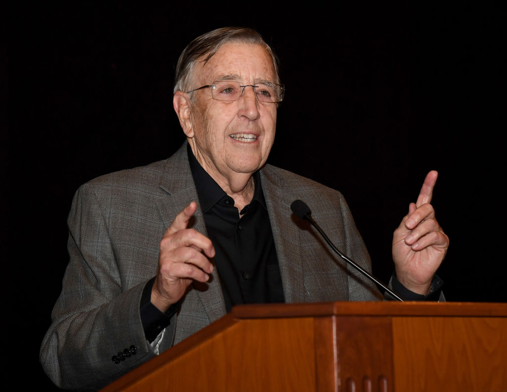 Brent Musburger And Al Bernstein Unveil Broadcasting Studio For VSiN Sports Gambling Information Network