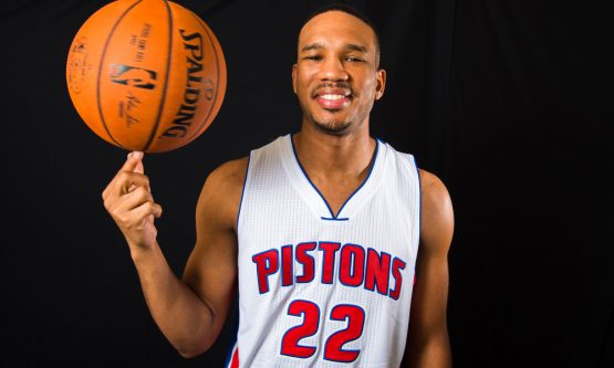 Avery Bradley of the Detroit Pistons Portraits