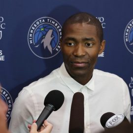 Minnesota Timberwolves Press Conference for Jamal Crawford