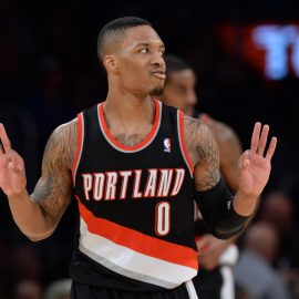 USP NBA: PORTLAND TRAIL BLAZERS AT LOS ANGELES LAK S BKN USA CA