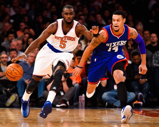 Philadelphia 76ers v New York Knicks