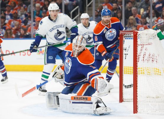 Vancouver Canucks v Edmonton Oilers
