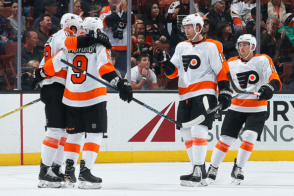 Philadelphia Flyers v Anaheim Ducks
