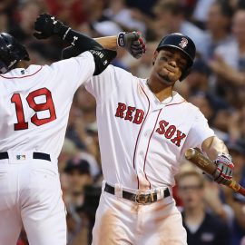 Divisional Round - Houston Astros v Boston Red Sox - Game Three