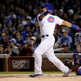 League Championship Series - Los Angeles Dodgers v Chicago Cubs - Game Four