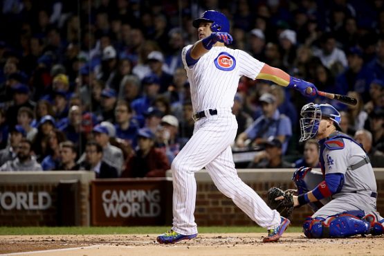 League Championship Series - Los Angeles Dodgers v Chicago Cubs - Game Four