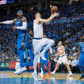 New York Knicks v Oklahoma City Thunder