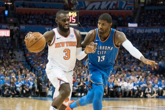 New York Knicks v Oklahoma City Thunder