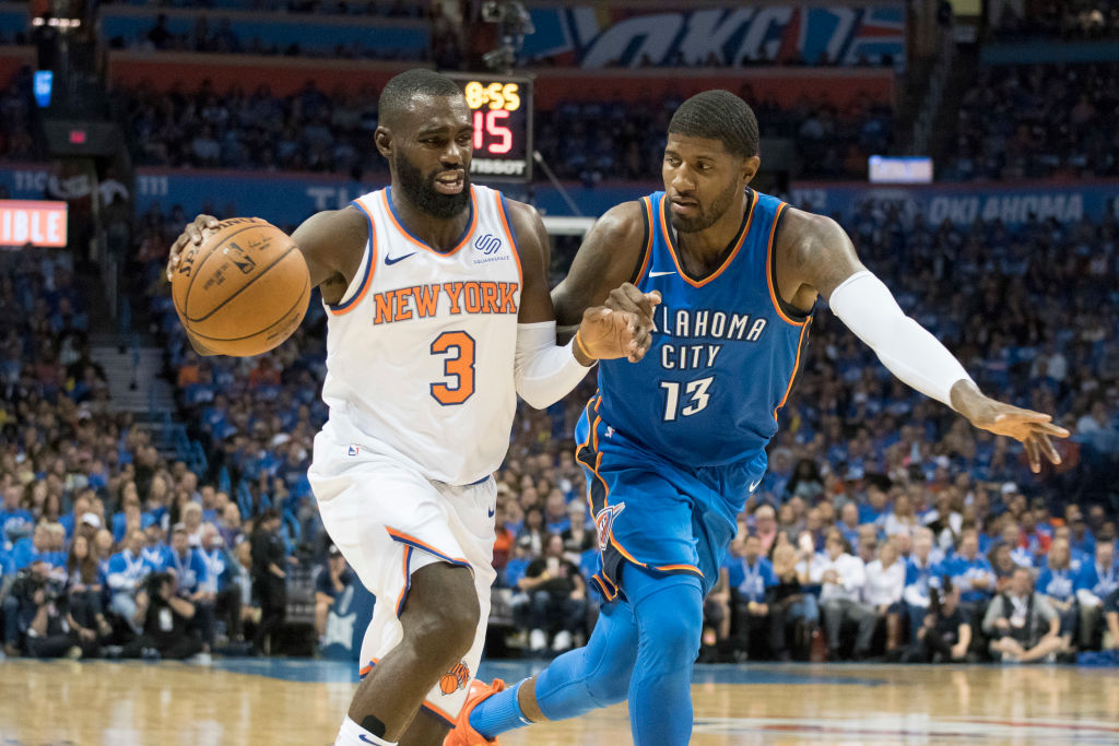 New York Knicks v Oklahoma City Thunder