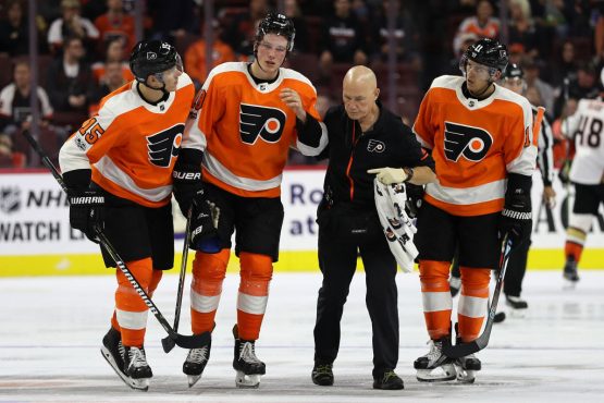 Anaheim Ducks v Philadelphia Flyers