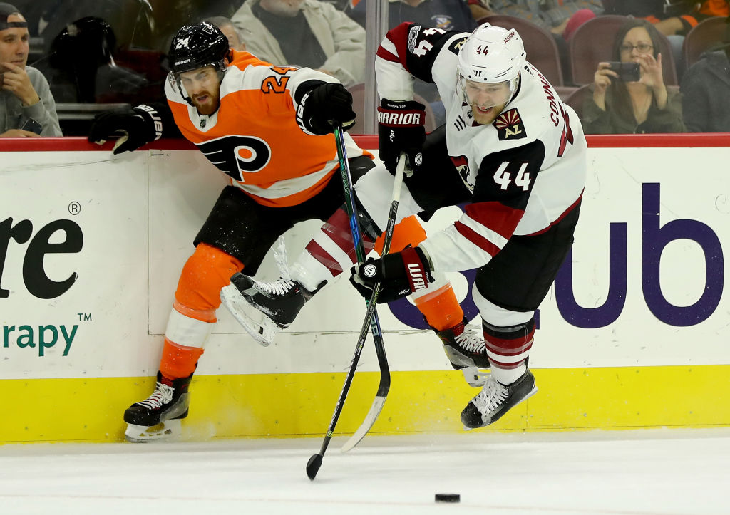Arizona Coyotes v Philadelphia Flyers