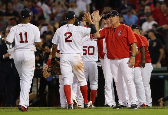 Divisional Round - Houston Astros v Boston Red Sox - Game Three