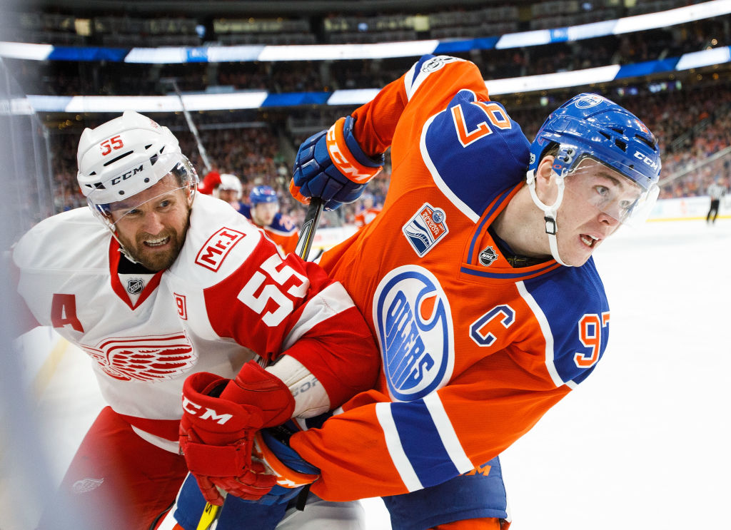 Detroit Red Wings v Edmonton Oilers