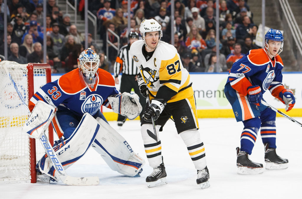 Pittsburgh Penguins v Edmonton Oilers