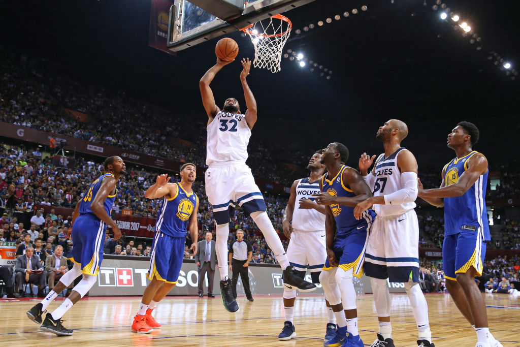 2017 NBA Global Games China: Minnesota Timberwolves v Golden State Warriors