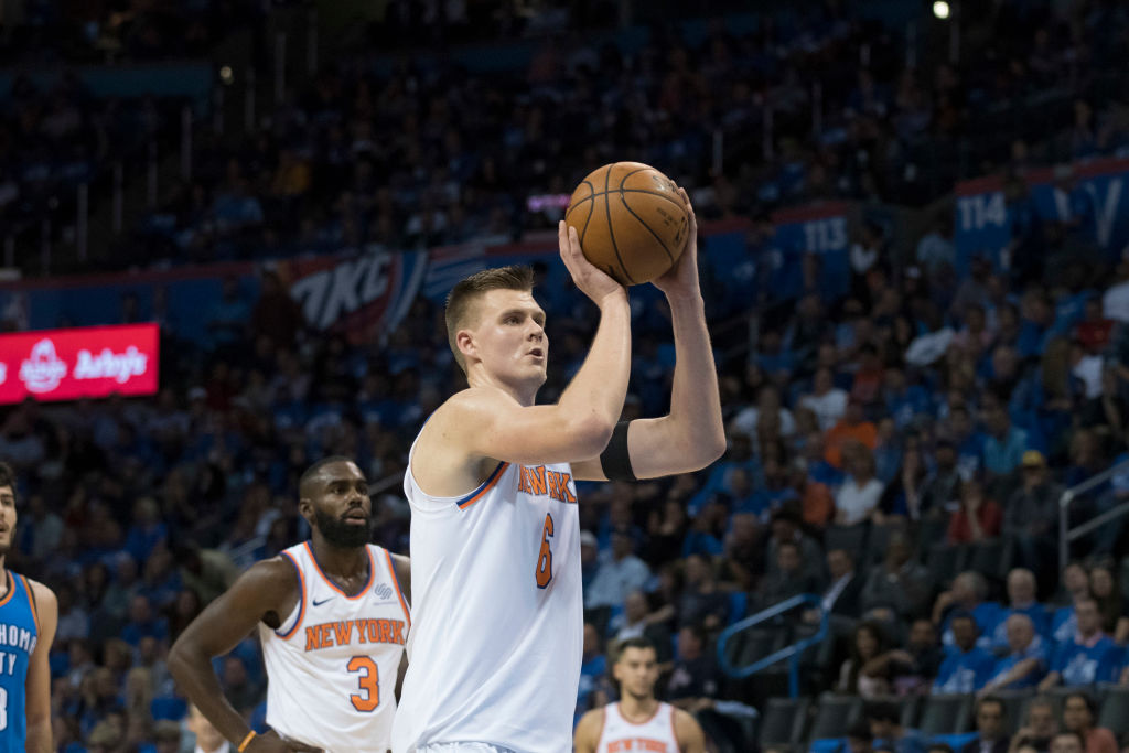 New York Knicks v Oklahoma City Thunder