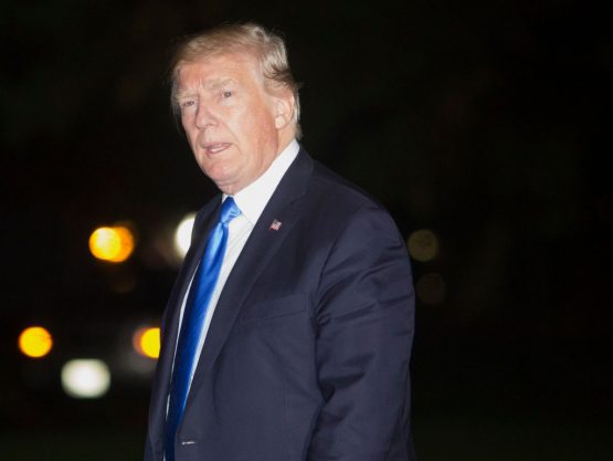 President Trump Returns to the White House