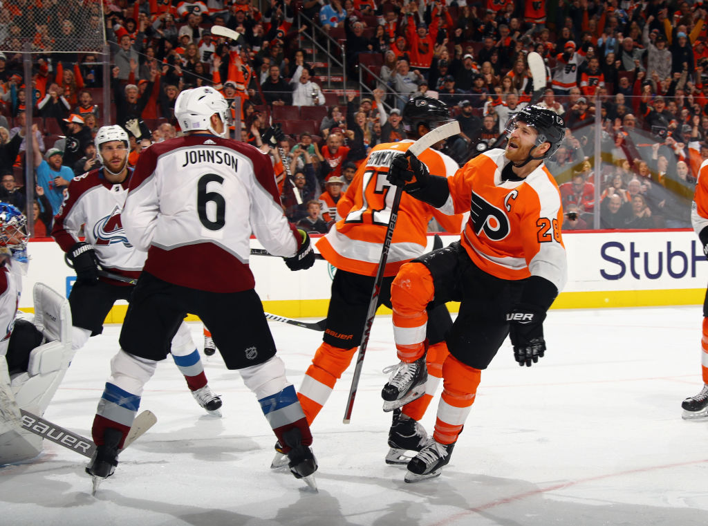 Colorado Avalanche v Philadelphia Flyers