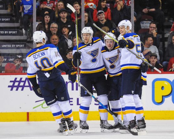 St Louis Blues v Calgary Flames