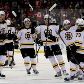 on November 22, 2017 at Prudential Center in Newark, New Jersey.
